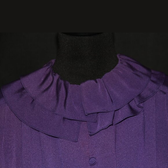 Richard Warren made in USA Purple Dress Size 14 - Picture 3 of 8